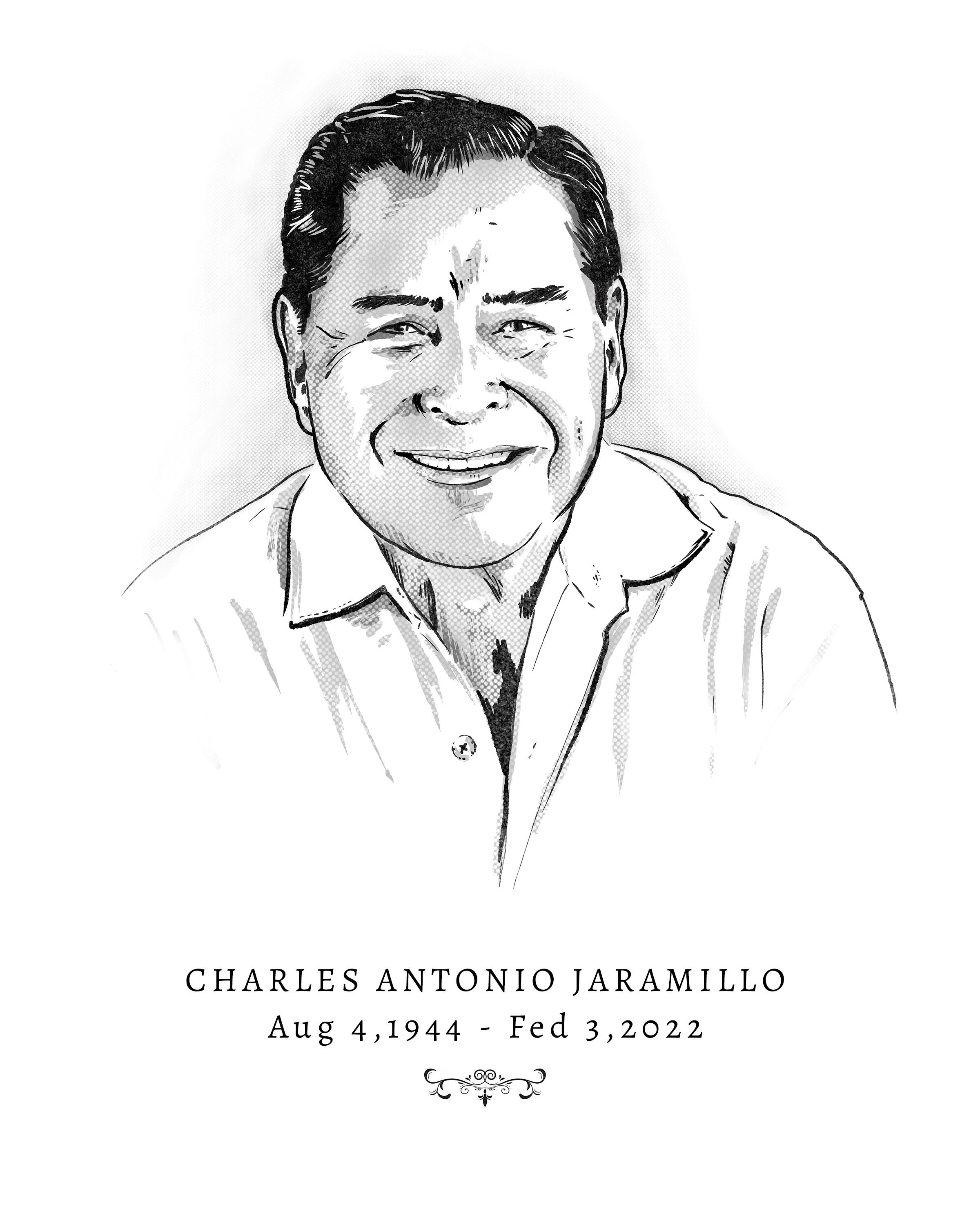 Memorial Poster — commemorative artwork