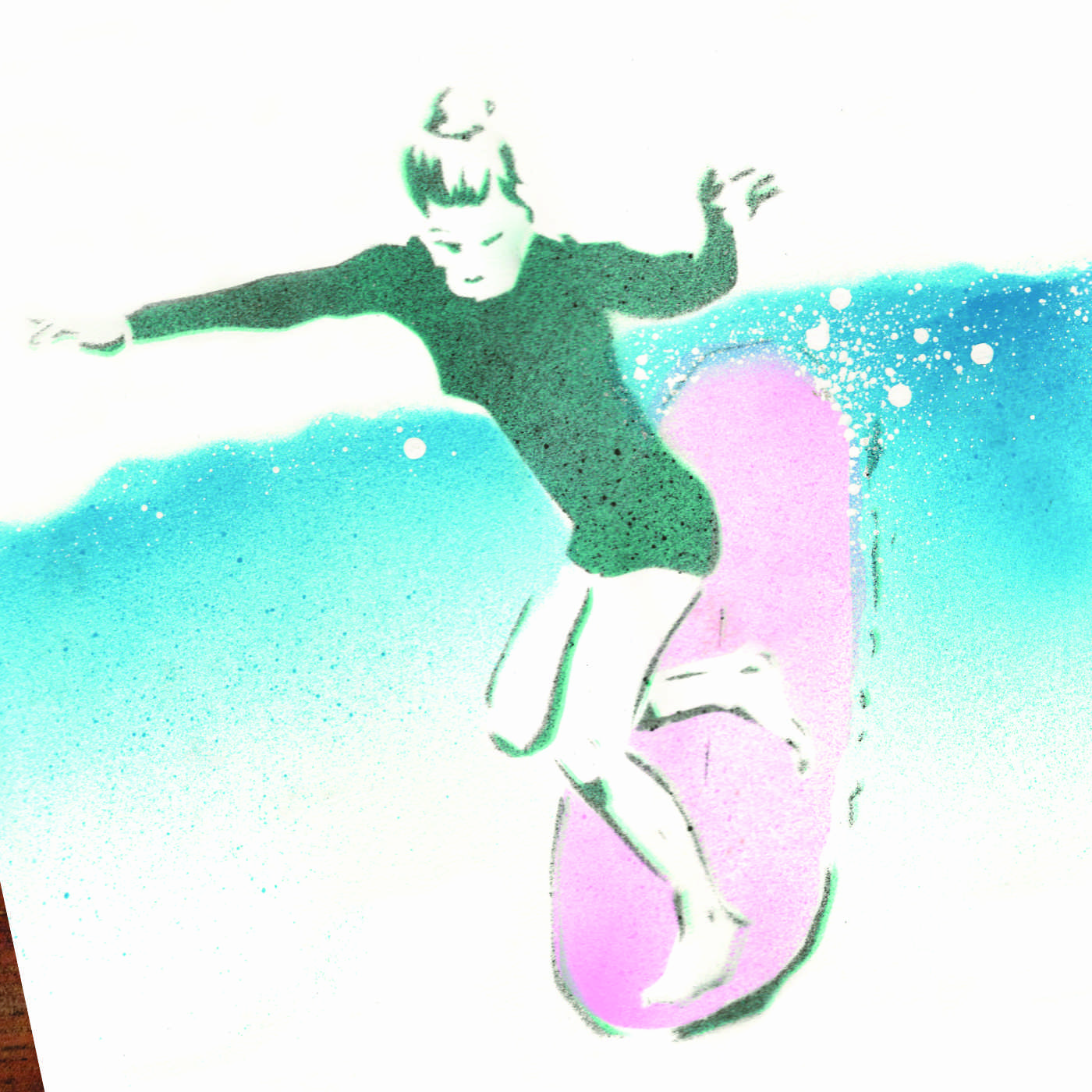 Pink Glide — alternate view
